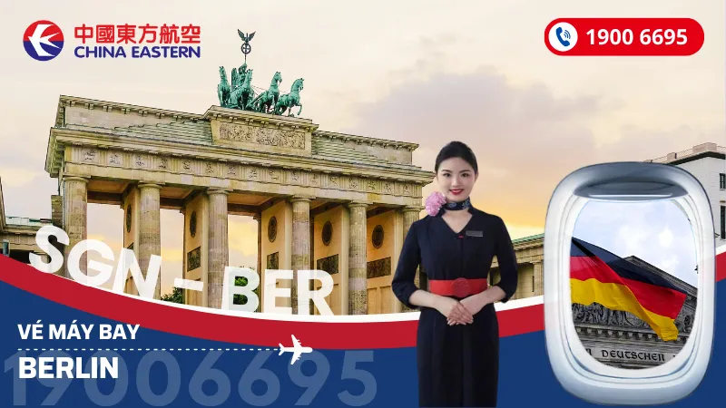 Vé máy bay đi Berlin China Eastern Airlines