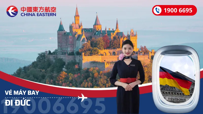 Vé máy bay đi Đức China Eastern Airlines