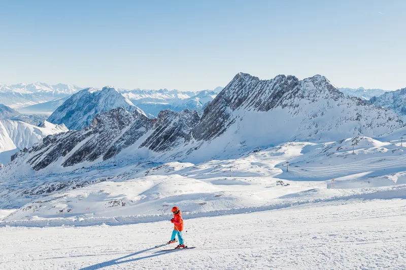 Zugspitze vào mùa đông