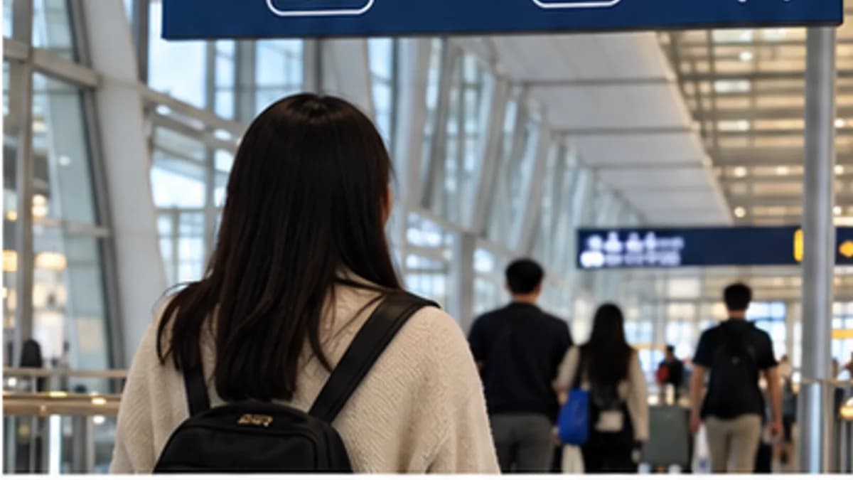 Hành khách kiểm tra đi Thượng Hải cùng gia đình