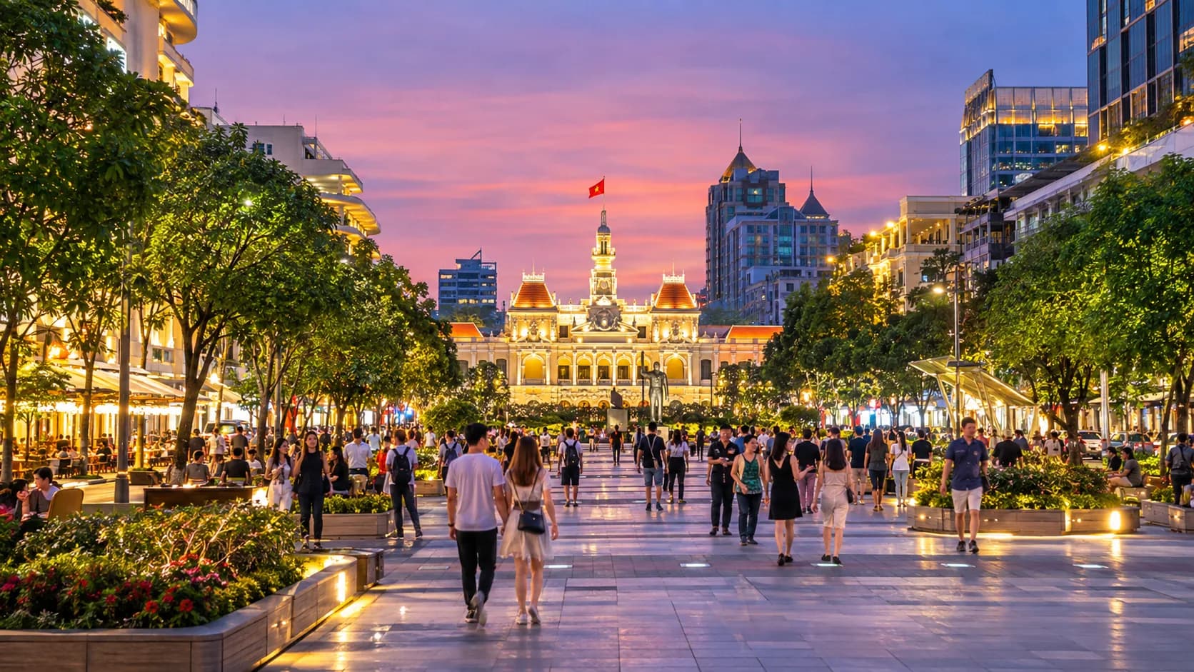 Điểm đến trong hành trình Côn Minh đi TP. Hồ Chí Minh