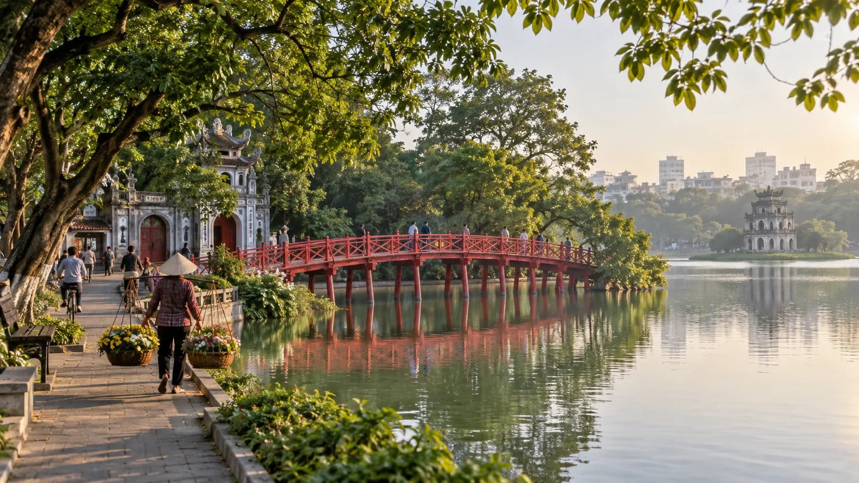 Điểm đến trong hành trình Thượng Hải đi Hà Nội