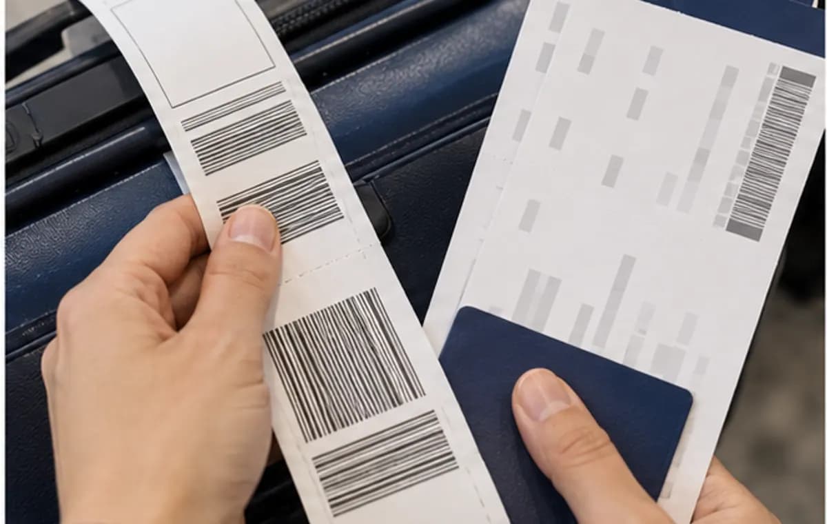 Thẻ hành lý và hành trình nối chuyến nhiều chặng
