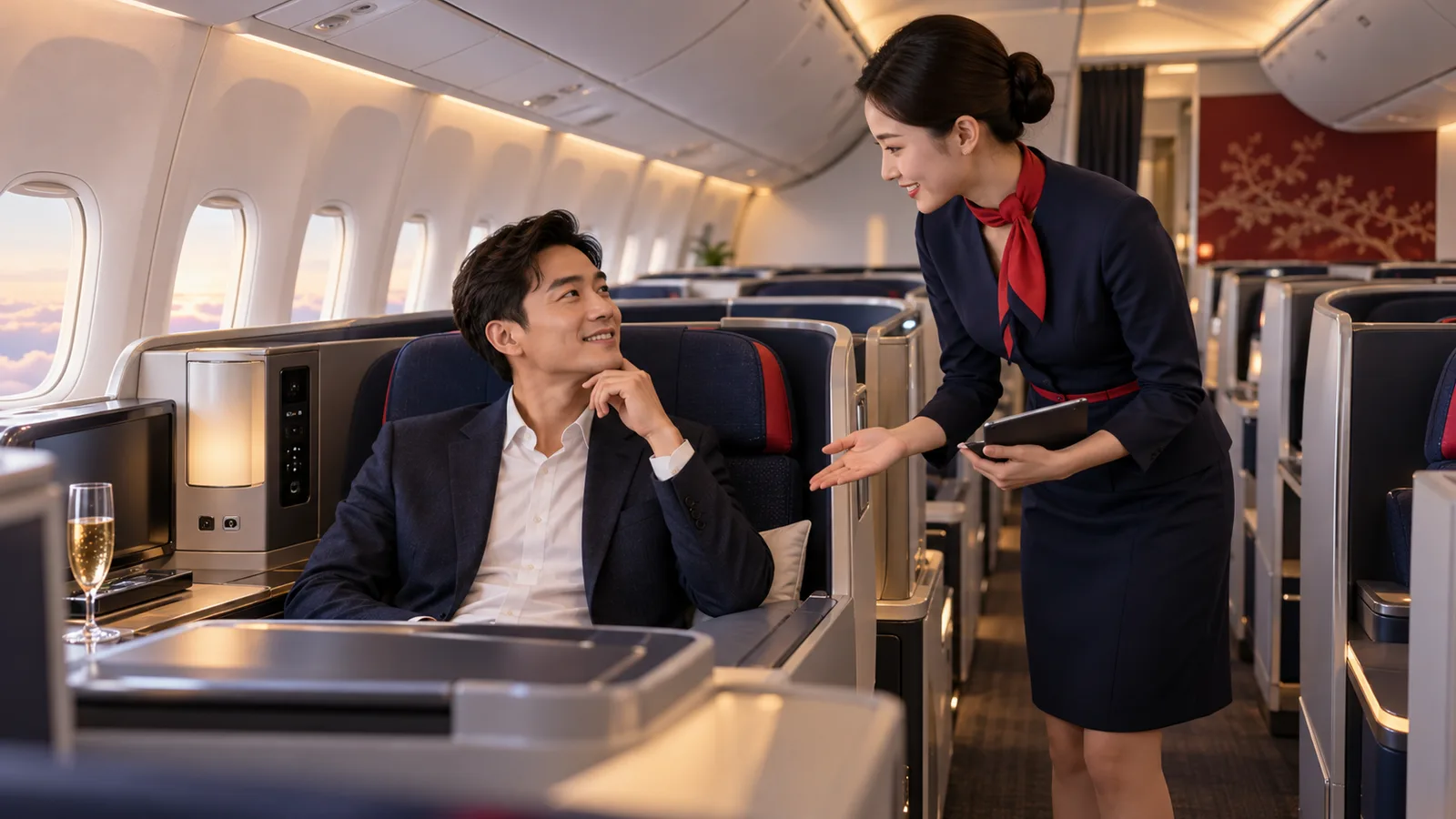 Vé nào cần kiểm tra khả năng nâng hạng China Eastern? - máy bay mang logo và tên hãng China Eastern